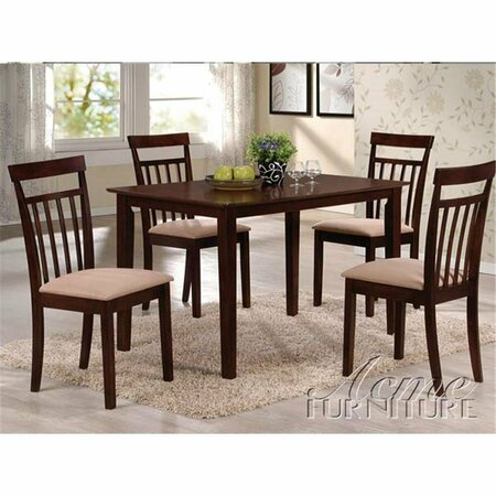 ACME FURNITURE INDUSTRY Samuel 5 Pieces Dining set in Espresso 70325